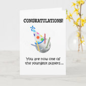 次世代ブラケットピックボール誕生日 カード (黄色い花)