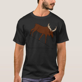 次側耳石三角法 Tシャツ