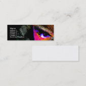 次元の凝視 スキニー名刺 (正面/裏面)