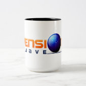 次元の波の役人のマグ ツートーンマグカップ (中央)