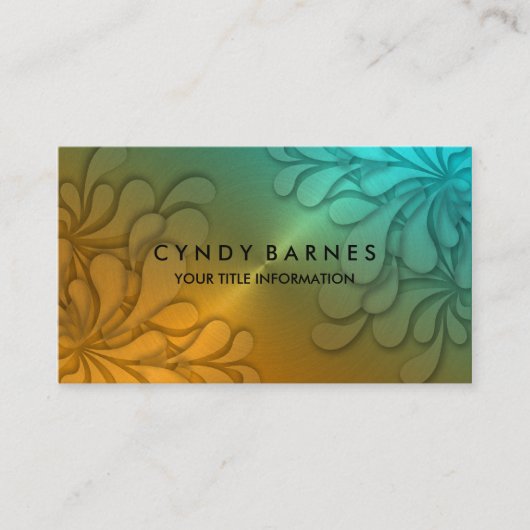 次元シアンの名刺 名刺 (正面)