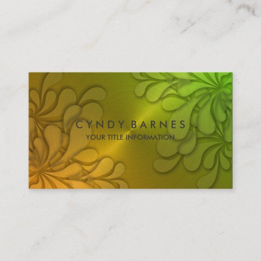 次元シアンの名刺 名刺 (正面)