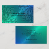 次元シアンの名刺 名刺 (正面/裏面)