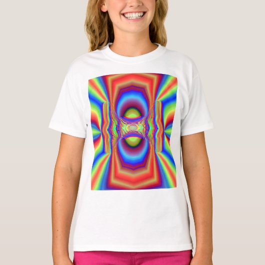 次元交差デジタルアート Tシャツ (正面)