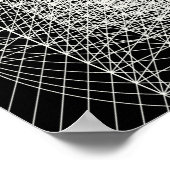 次元間の神聖なジオメトリ窓穴 ポスター (角)