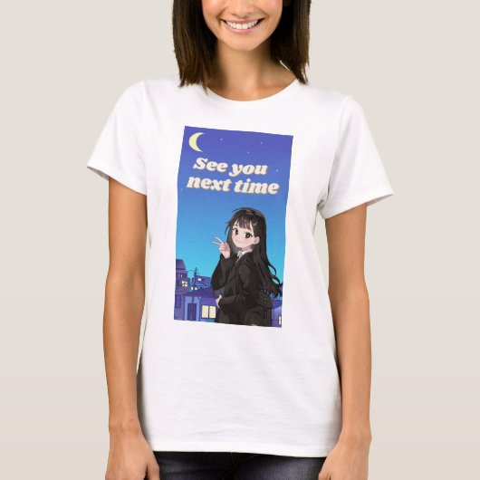 次回お会い Tシャツ (正面)