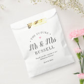 次回の結婚リハーサルのディナーバッグ フェイバーバッグ (封をした状態)