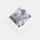 次回ははるかに迷惑である 縁ありランチョンナプキン (角)