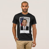 次期アメリカ合衆国大統領バラク・オバマ Tシャツ (正面フル)