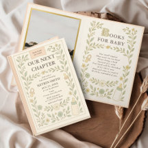 次章ストーリーブックフォトベビーシャワー