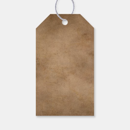 次章ストーリーブックベビーシャワーパーティー ギフトタグ (裏面)