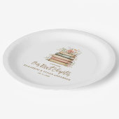 次章ストーリーブックベビーシャワーパーティー ペーパープレート (アングル)