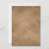 次章ストーリーブックベビーシャワー招待状 招待状 (裏面)