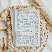 次章ストーリーブックボーイベビーシャワー 招待状