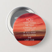 次章生命引用文 缶バッジ (正面&裏面)