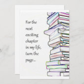 次章離婚パーティの招待状 招待状 (正面/裏面)