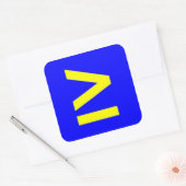 次素晴らし以上 スクエアシール (封筒)