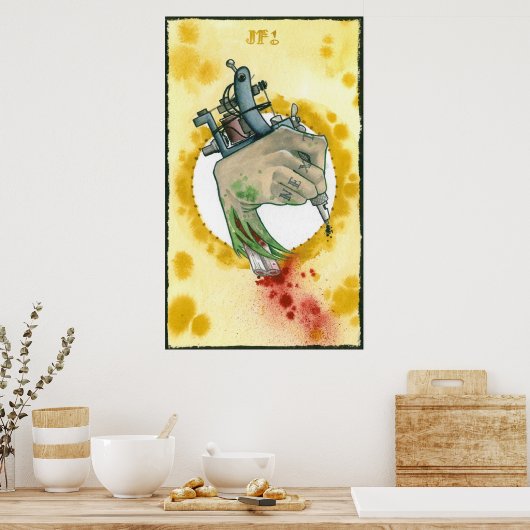 次2 ポスター (キッチン)