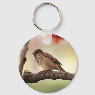 欧亜のスズメKeychain キーホルダー