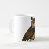 欧亜のワシフクロウ マグカップ (正面左)