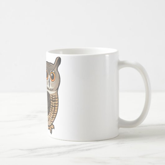 欧亜のワシフクロウ マグカップ (右)