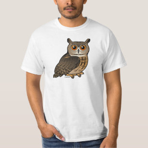 欧亜のワシフクロウ Tシャツ