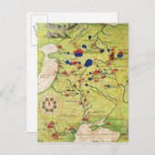 欧州と中央アジアからの詳細 ポストカード (正面/裏面)