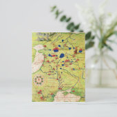 欧州と中央アジアからの詳細 ポストカード (スタンド正面)