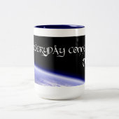 欧州共同体媒体の大きいマグ ツートーンマグカップ (中央)