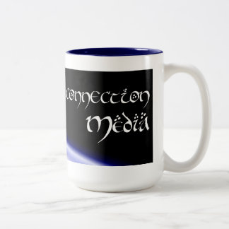 欧州共同体媒体の大きいマグ ツートーンマグカップ