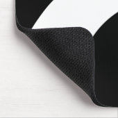 欧州共同体(白い爆弾)はマウスパッドの上で閉まります マウスパッド (コーナー)