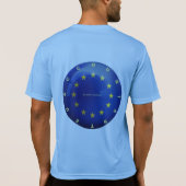 「欧州誇りを持った会計士」 Tシャツ (裏面)