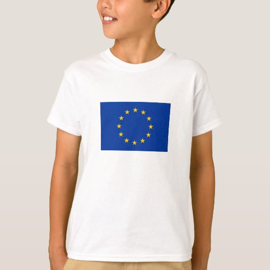 欧州連合の旗 Tシャツ (正面)