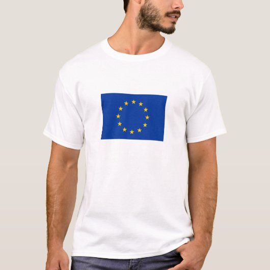 欧州連合の旗 Tシャツ (正面)