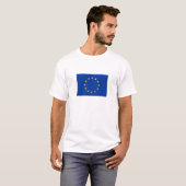 欧州連合の旗 Tシャツ (正面フル)