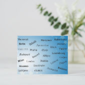 欧州連合の首都 ポストカード (スタンド正面)