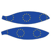 欧州連合国旗を持つフルサイズバスケットボール バスケットボール (パネル)