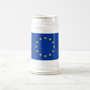 欧州連合国旗 ビールジョッキ