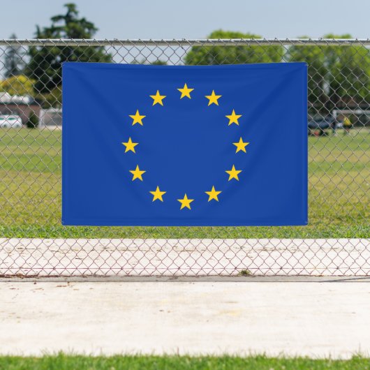 欧州連合国旗 横断幕 (インサイチュ)