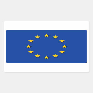 欧州連合国旗/EU国旗 長方形シール