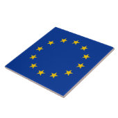 欧州連合国旗(EU) （ヨーロッパ） タイル (側面)