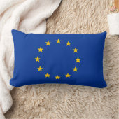 欧州連合国旗(EU) (ヨーロッパ) ランバークッション (ブランケット)