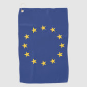 欧州連合旗 ゴルフタオル (正面)