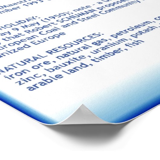 欧州連合 ポスター (角)