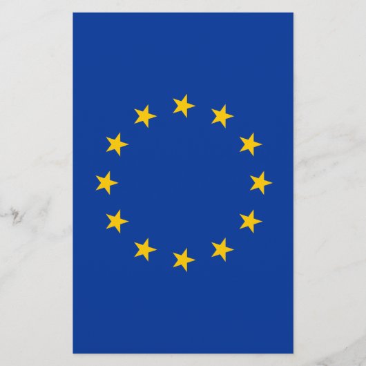 欧州連合 EU フラッグ チラシ (正面)
