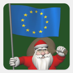 欧州連合(Eu)加盟のサンタ スクエアシール