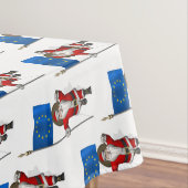 欧州連合(Eu)加盟のサンタ テーブルクロス (インサイチュ)
