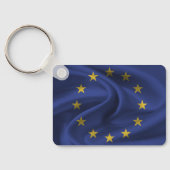 欧州連合(EU)国旗のキーチェーン キーホルダー (裏面)