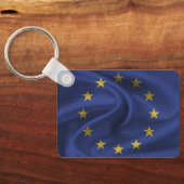 欧州連合(EU)国旗のキーチェーン キーホルダー (裏面)