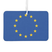 欧州連合(EU)国旗を持つ車の空気フレッシュ カーエアーフレッシュナー (裏面)
